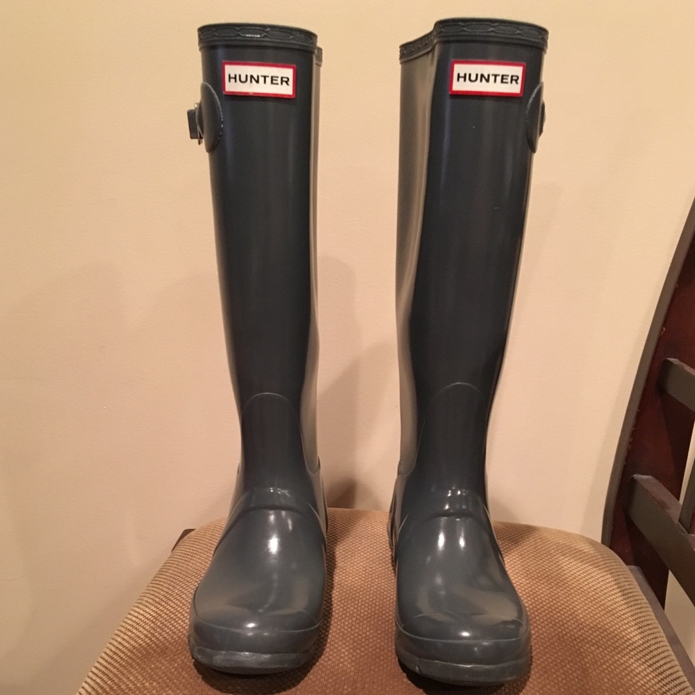 Tall Hunter rain boots